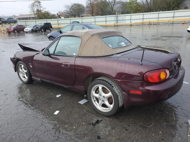 JM1NB3538Y0147392 - 2000 MAZDA MX-5 MIATA BASE BURGUNDY photo 2