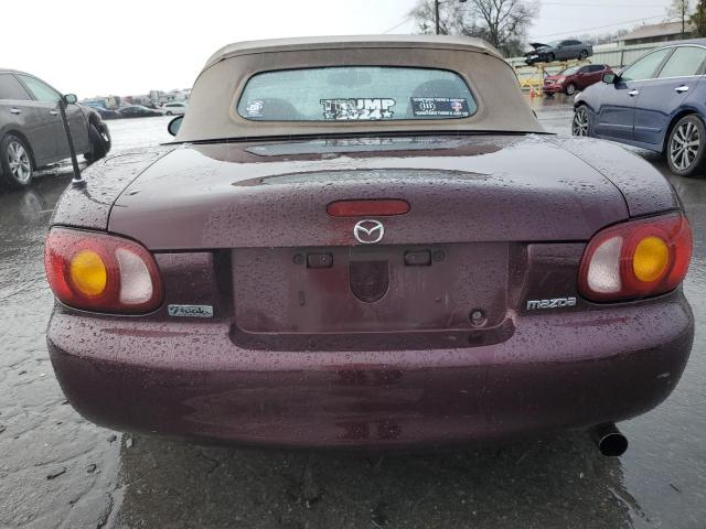 JM1NB3538Y0147392 - 2000 MAZDA MX-5 MIATA BASE BURGUNDY photo 6