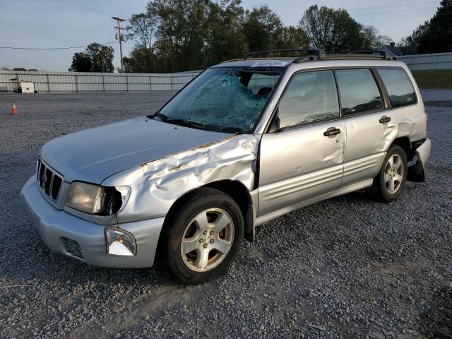 JF1SF65622H720093 - 2002 SUBARU FORESTER S SILVER photo 1