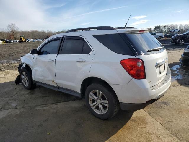 1GNFLEEK8DZ100347 - 2013 CHEVROLET EQUINOX LT WHITE photo 2