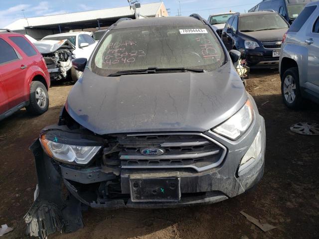 MAJ6S3GL2LC365567 - 2020 FORD ECOSPORT SE GRAY photo 5