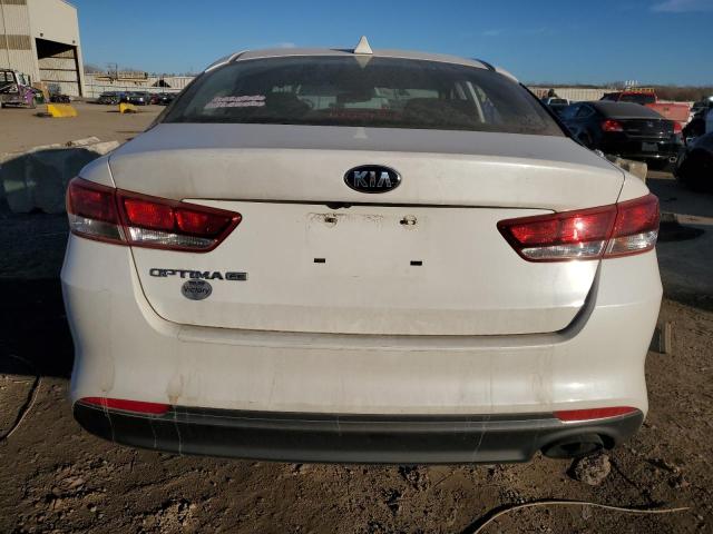 KNAGT4L33G5088507 - 2016 KIA OPTIMA LX WHITE photo 6