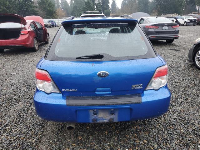 JF1GG79696G818424 - 2006 SUBARU IMPREZA WRX SPORT BLUE photo 6