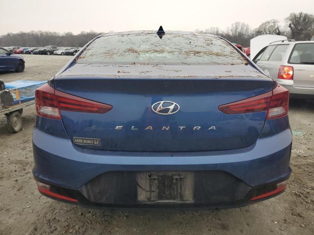 5NPD84LFXKH476473 - 2019 HYUNDAI ELANTRA SEL BLUE photo 6