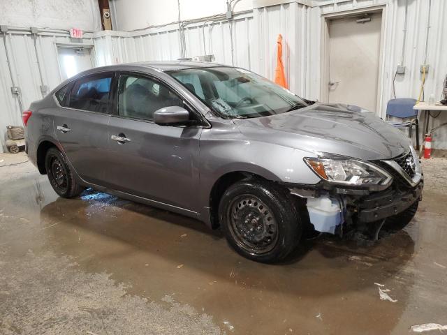 3N1AB7AP5KY382332 - 2019 NISSAN SENTRA S GRAY photo 4