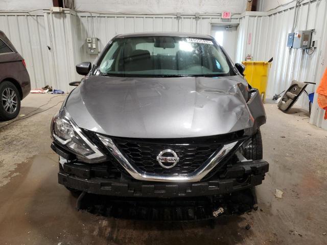 3N1AB7AP5KY382332 - 2019 NISSAN SENTRA S GRAY photo 5