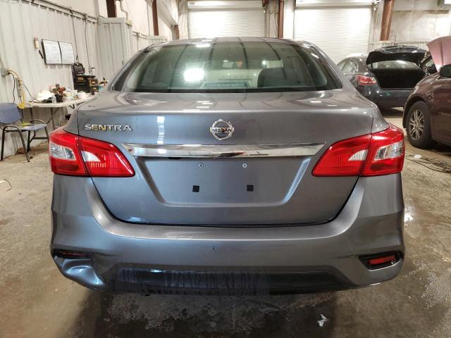 3N1AB7AP5KY382332 - 2019 NISSAN SENTRA S GRAY photo 6