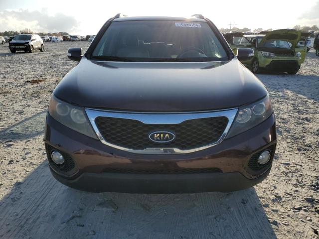 5XYKT4A61CG266443 - 2012 KIA SORENTO BASE PURPLE photo 5