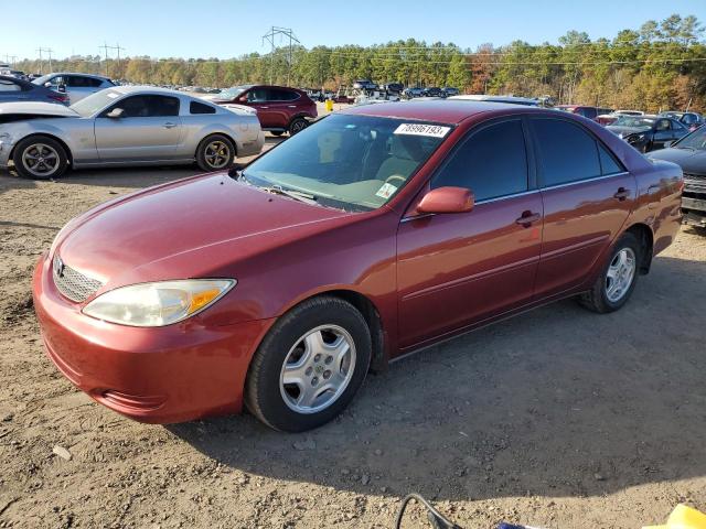 4T1BF32K92U523869 - 2002 TOYOTA CAMRY LE BURGUNDY photo 1