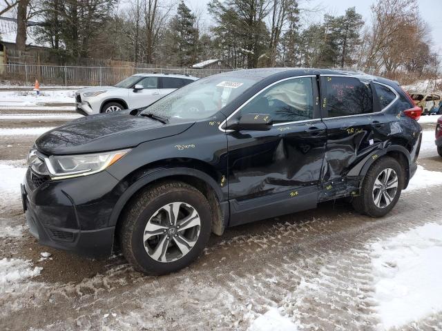 2HKRW2H2XHH124864 - 2017 HONDA CR-V LX BLACK photo 1