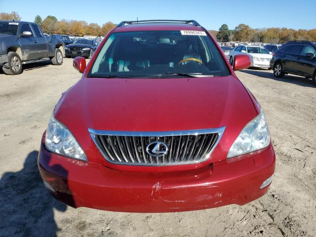 2T2HK31U49C133164 - 2009 LEXUS RX 350 RED photo 5