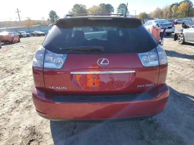 2T2HK31U49C133164 - 2009 LEXUS RX 350 RED photo 6