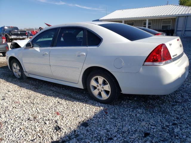 2G1WF5EK5B1138956 - 2011 CHEVROLET IMPALA LS WHITE photo 2