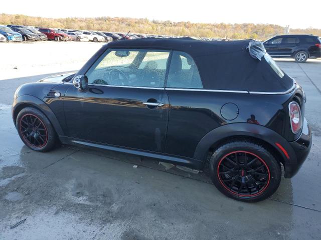 WMWZN3C55BTZ89445 - 2011 MINI COOPER BLACK photo 2
