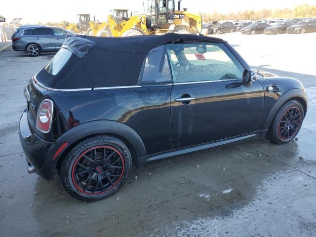 WMWZN3C55BTZ89445 - 2011 MINI COOPER BLACK photo 3