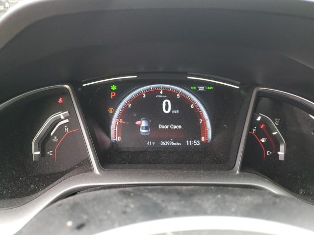 19XFC2F84LE005885 - 2020 HONDA CIVIC SPORT GRAY photo 9