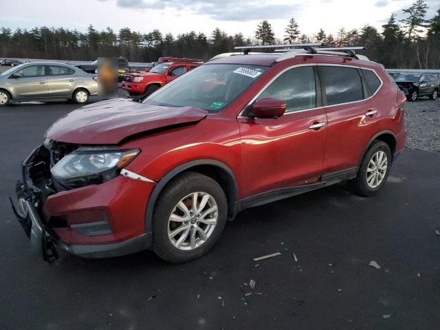 5N1AT2MV3JC726525 - 2018 NISSAN ROGUE S RED photo 1