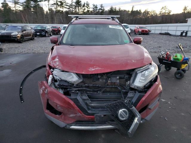 5N1AT2MV3JC726525 - 2018 NISSAN ROGUE S RED photo 5