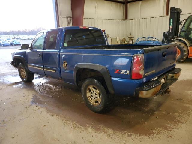 2GCEK19T141111542 - 2004 CHEVROLET SILVERADO K1500 BLUE photo 2