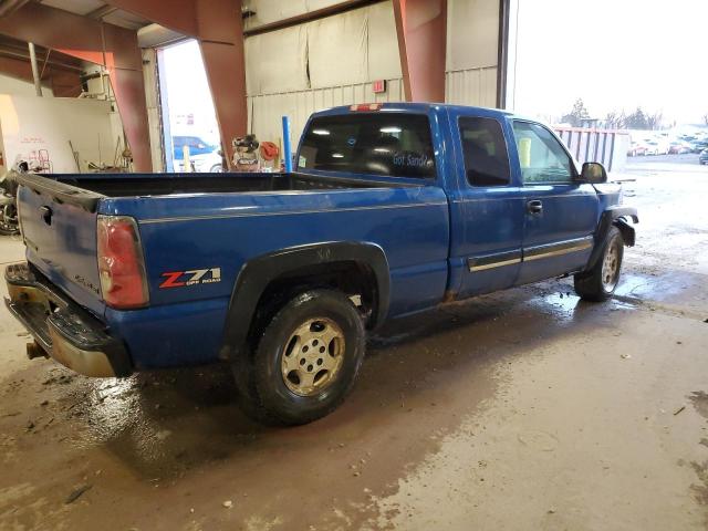 2GCEK19T141111542 - 2004 CHEVROLET SILVERADO K1500 BLUE photo 3