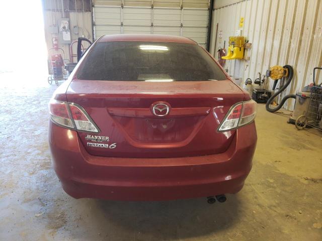 1YVHZ8BH6B5M09923 - 2011 MAZDA 6 I RED photo 6