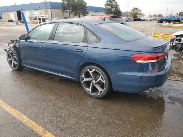 1VWMA7A35MC010752 - 2021 VOLKSWAGEN PASSAT R-LINE Blau Foto 2