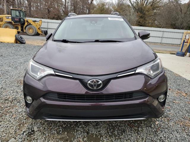 2T3WFREV0HW332805 - 2017 TOYOTA RAV4 XLE PURPLE photo 5