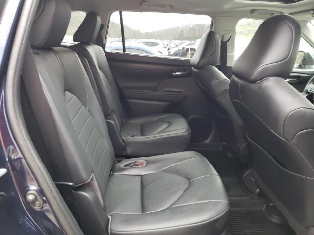 5TDGZRBH5LS515752 - 2020 TOYOTA HIGHLANDER XLE BLUE photo 11