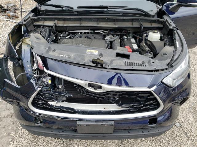 5TDGZRBH5LS515752 - 2020 TOYOTA HIGHLANDER XLE BLUE photo 12