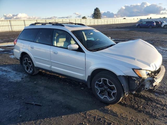 4S4BP66C697313403 - 2009 SUBARU OUTBACK 2.5I LIMITED WHITE photo 4