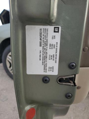 1G1ZS52F34F135808 - 2004 CHEVROLET MALIBU GREEN photo 12