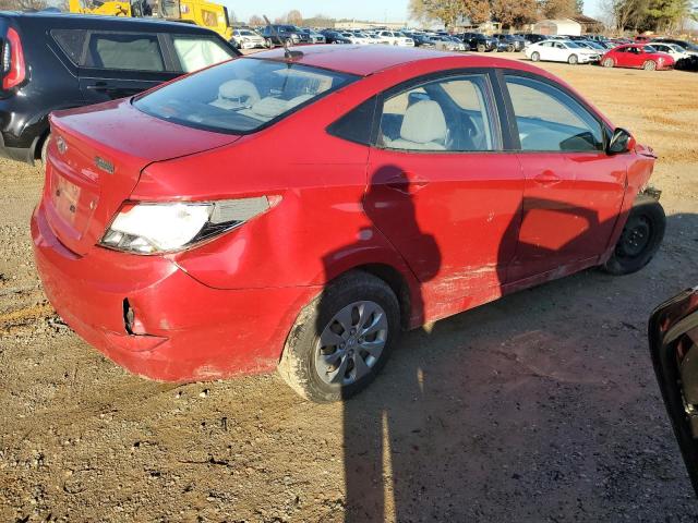 KMHCT4AE4FU924573 - 2015 HYUNDAI ACCENT GLS RED photo 3