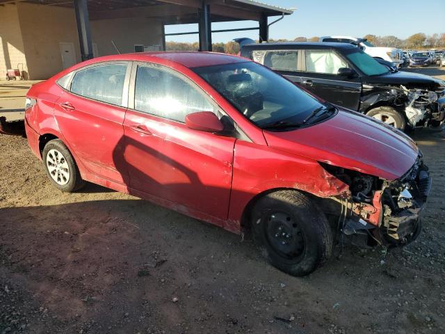 KMHCT4AE4FU924573 - 2015 HYUNDAI ACCENT GLS RED photo 4