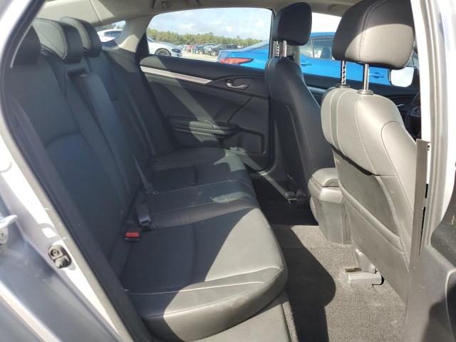 JHMFC1F79JX034487 - 2018 HONDA CIVIC EXL ვერცხლისფერი ფოტო 10