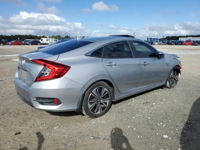 JHMFC1F79JX034487 - 2018 HONDA CIVIC EXL ვერცხლისფერი ფოტო 3