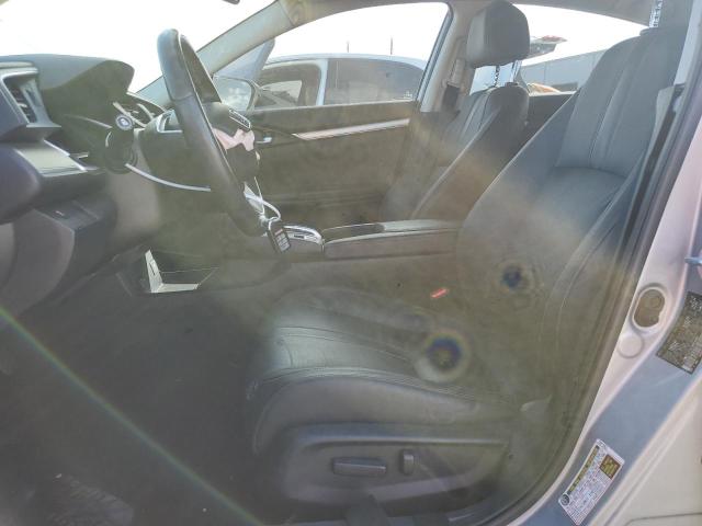 JHMFC1F79JX034487 - 2018 HONDA CIVIC EXL ვერცხლისფერი ფოტო 7