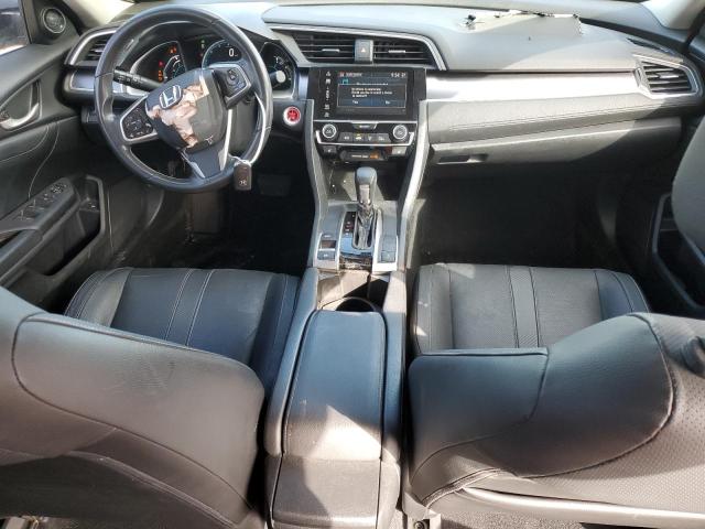 JHMFC1F79JX034487 - 2018 HONDA CIVIC EXL ვერცხლისფერი ფოტო 8