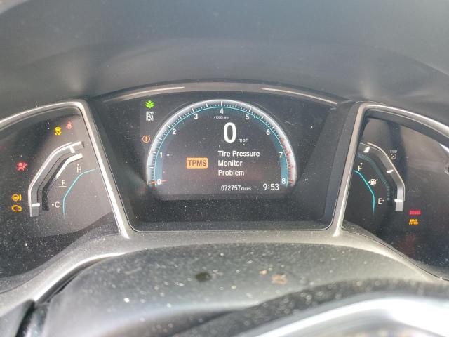 JHMFC1F79JX034487 - 2018 HONDA CIVIC EXL ვერცხლისფერი ფოტო 9