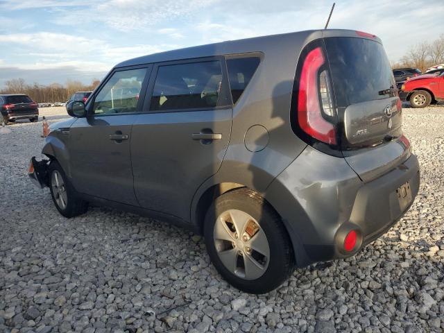 KNDJN2A27F7161172 - 2015 KIA SOUL GRAY photo 2