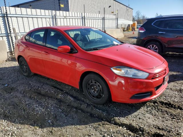 1C3CDFAA7GD645375 - 2016 DODGE DART SE RED photo 4