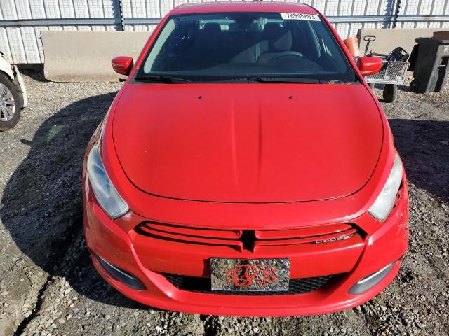 1C3CDFAA7GD645375 - 2016 DODGE DART SE RED photo 5