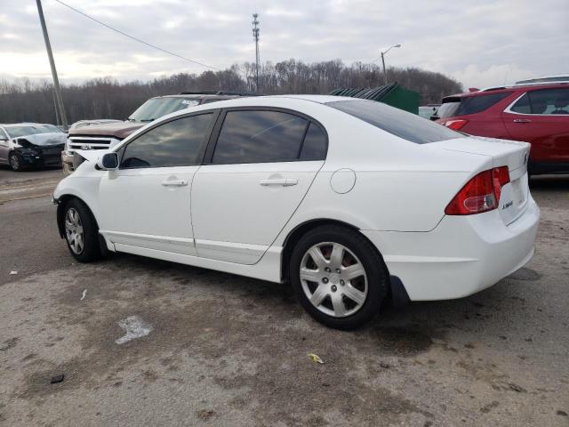 1HGFA165X6L131431 - 2006 HONDA CIVIC LX WHITE photo 2