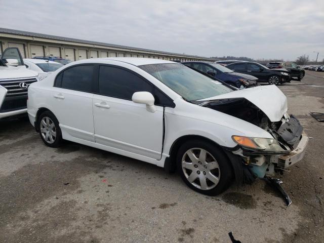 1HGFA165X6L131431 - 2006 HONDA CIVIC LX WHITE photo 4