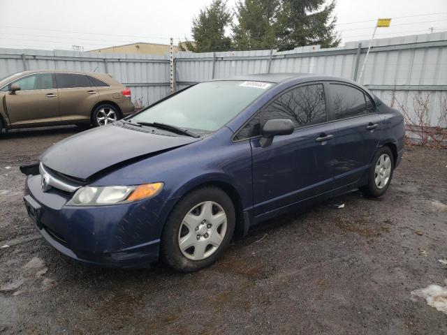 2HGFA16336H018853 - 2006 HONDA CIVIC DX VP BLUE photo 1