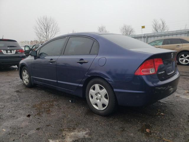 2HGFA16336H018853 - 2006 HONDA CIVIC DX VP Mavi foto 2