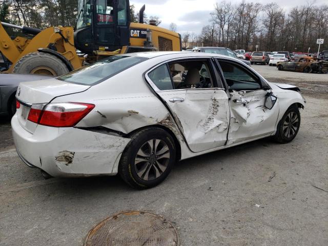 1HGCR2F31FA091476 - 2015 HONDA ACCORD LX WHITE photo 3