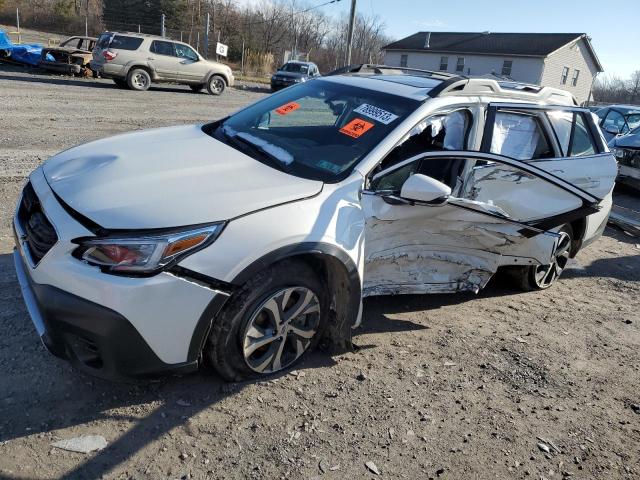 4S4BTANC2M3168683 - 2021 SUBARU OUTBACK LIMITED WHITE photo 1