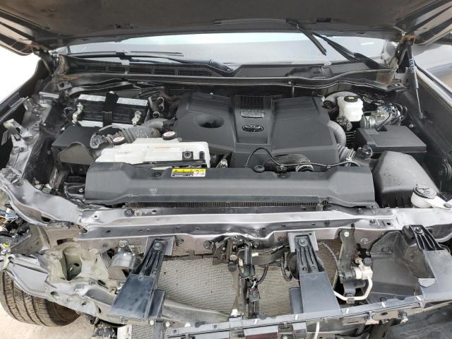 5TFNA5EC3RX023733 - 2024 TOYOTA TUNDRA CREWMAX PLATINUM ნაცრისფერი ფოტო 11