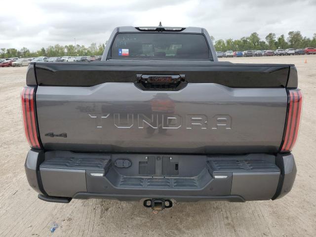 5TFNA5EC3RX023733 - 2024 TOYOTA TUNDRA CREWMAX PLATINUM ნაცრისფერი ფოტო 6