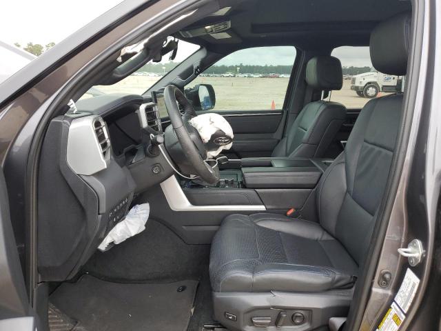 5TFNA5EC3RX023733 - 2024 TOYOTA TUNDRA CREWMAX PLATINUM ნაცრისფერი ფოტო 7